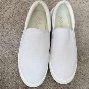 Matisse White Slip-On Sneakers